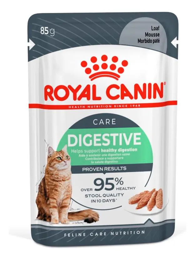 Sachê Royal Canin Care Digestive Para Gatos 85g Caixa - 12un